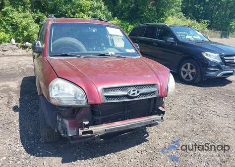 2007 Hyundai Tucson Gls from USA, damaged, VIN KM8JM12B77U633414